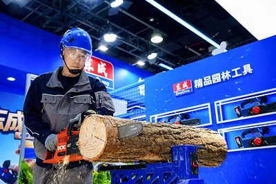 东成伐木大赛精彩瞬间 东成伐木大赛精彩瞬间