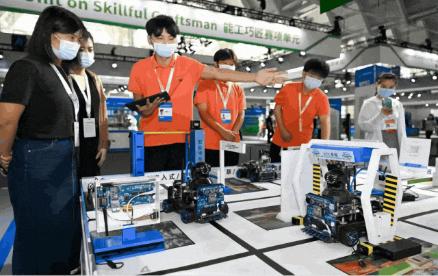 世界职业院校技能大赛现场