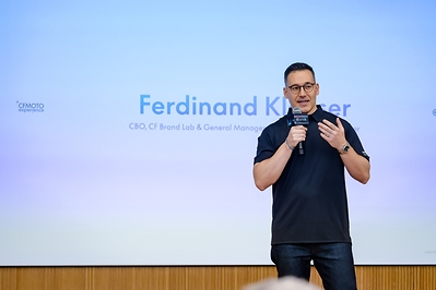春风动力首席品牌官费迪南德・克劳瑟(Ferdinand Klauser)致辞 春风动力首席品牌官费迪南德・克劳瑟(Ferdinand Klauser)致辞