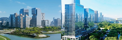 前海嘉里中心与深圳嘉里建设广场项目实景图 前海嘉里中心与深圳嘉里建设广场项目实景图