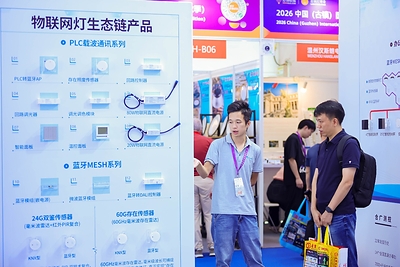 第35届古镇灯博会现场展商和采购商洽谈