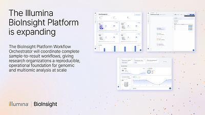 因美纳扩展BioInsight Platform软件产品组合,加速从测序到科学发现的进程 因美纳扩展BioInsight Platform软件产品组合,加速从测序到科学发现的进程