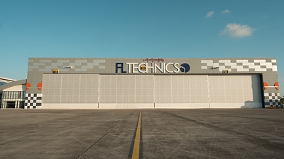 FL Technics Indonesias latest hangar in Denpasar, Bali, Indonesia. With a size of 17,000 m²,  it can accommodate up to 5 narrow-body aircraft simultaneously and has just received its EASA certificate