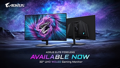 技嘉 AORUS ELITE FO32U24G 32 寸 4K 240Hz WOLED 电竞显示器正式上市 技嘉 AORUS ELITE FO32U24G 32 寸 4K 240Hz WOLED 电竞显示器正式上市